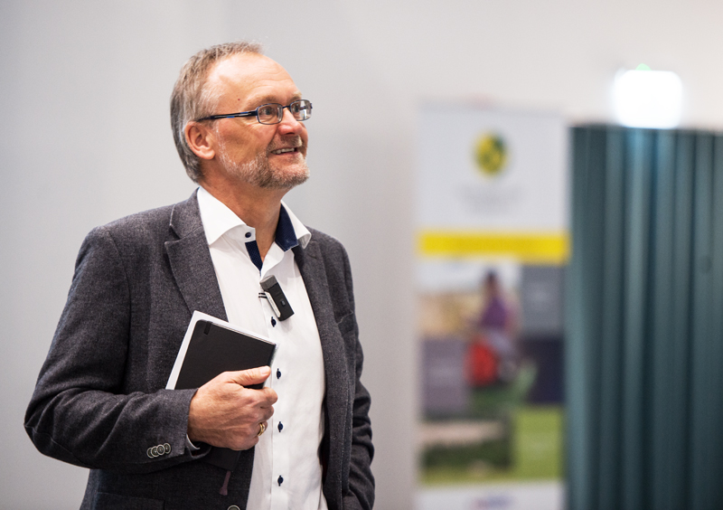 Achim Dobermann at the offices of Rothamsted Research